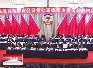 市政协七届四次会议隆重开幕