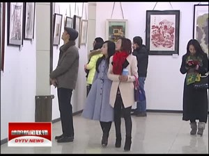 书画为媒  传播法治精神