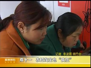 双十一 农村淘宝也“疯狂”