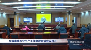 全国春季农业生产工作电视电话会议召开