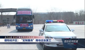 德阳：“定制服务”推动企业复工