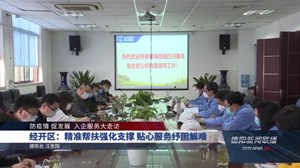 防疫情 促发展 入企服务大走访
