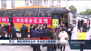 罗江：跨区域劳务合作  外出务工路更畅