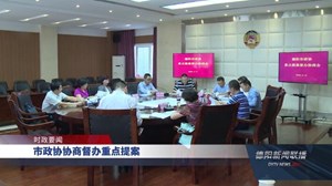 市政协协商督办重点提案