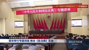 我市举行专题讲座 推动《民法典》实施