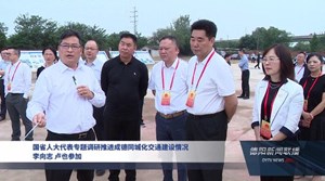 国省人大代表专题调研推进成德同城化交通建设情况