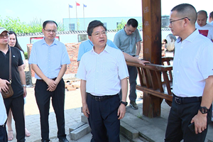 何礼在暗访督导城镇污水处理厂运行情况时强调 狠抓“建用管”结合 把惠民实事办实办好