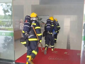 罗江：举办“11.9”消防演练活动