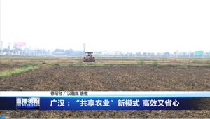 广汉：“共享农业”新模式 高效又省心