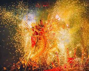 今日开启！德阳这里迎来大型灯海焰火民俗节，都来狂欢吧......