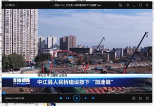中江县人民桥建设按下“加速键”
