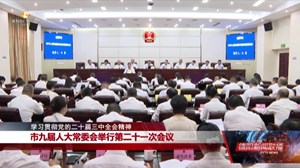 市九届人大常委会举行第二十一次会议