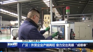 广汉：外贸企业产销两旺 奋力交出亮眼“成绩单”