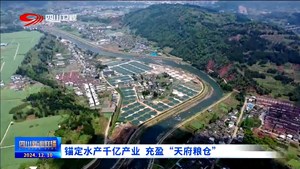 四川新闻联播丨锚定水产千亿产业 充盈“天府粮仓”