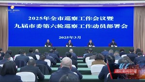 2025年全市巡察工作会议暨九届市委第六轮巡察工作动员部署会召开